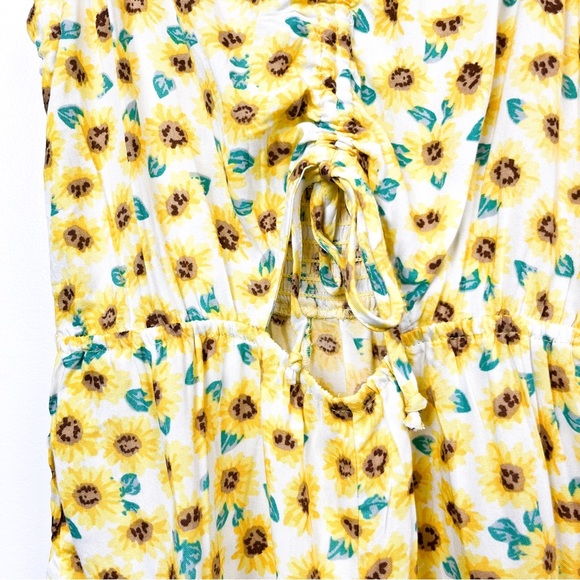 NWT Retrod Romper Yellow & White Sunflower Pattern - Picture 4 of 10